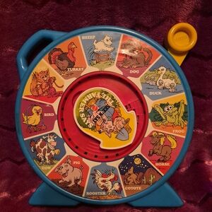 Vintage 1989 Mattel See N Say Farmer Says Toy